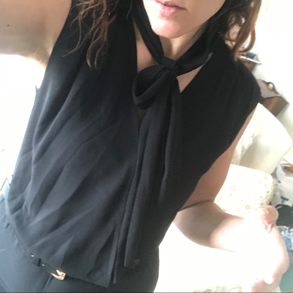 💕MICHEAL Micheal Kors Black Jumpsuit NWT - Picture 5 of 8